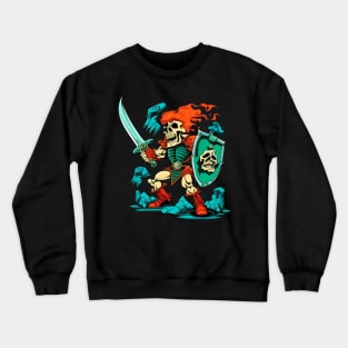 Skeleton warrior Crewneck Sweatshirt